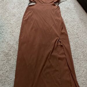 Forever 21 Chocolate Brown Maxi Dress